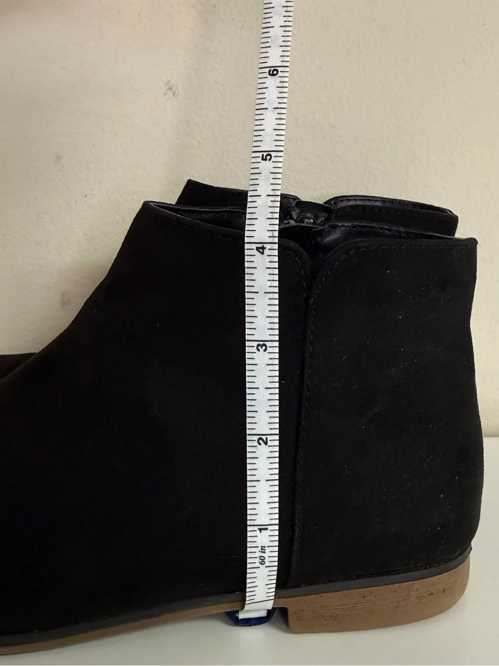 Cat & Jack: Kids' Black Zipper Boots, Size 4